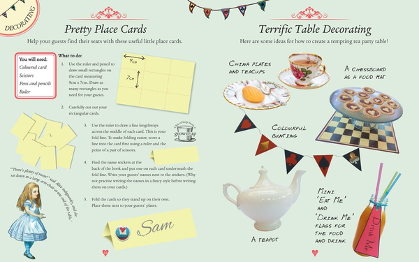 Бумажная книга «Create Your Own Alice and the Mad Hatter's Tea Party», автор Льюис Кэрролл - фото №1