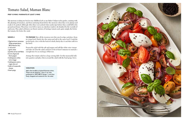 Паперова книга «Simply Raymond. Recipes from Home», автор Раймонд Блан - фото №1