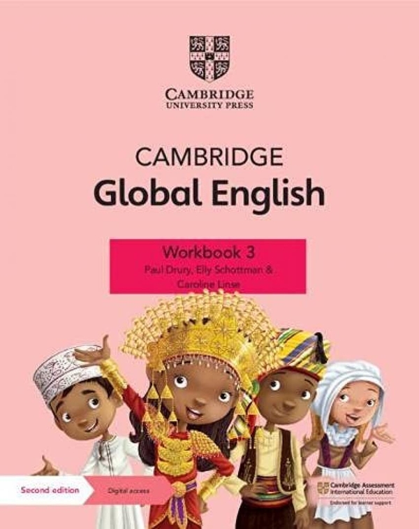 [object Object] «Cambridge Global English Workbook 3 with Digital Access», авторів Пол Друрі, Еллі Шотман - фото №1