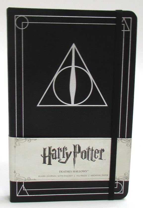 Бумажная книга «Harry Potter Deathly Hallows Hardcover Ruled Journal» - фото №1