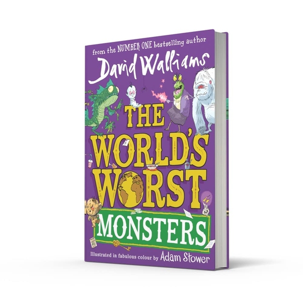 Бумажная книга «The World’s Worst Monsters», автор Дэвид Уольямс - фото №1