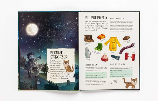 Паперова книга «A Cat`s Guide to the Night Sky», автор Стюарт Аткінсон - фото №1