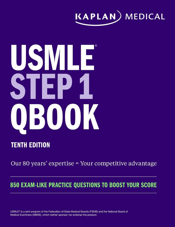 Бумажная книга «USMLE Step 1 Qbook» - фото №1