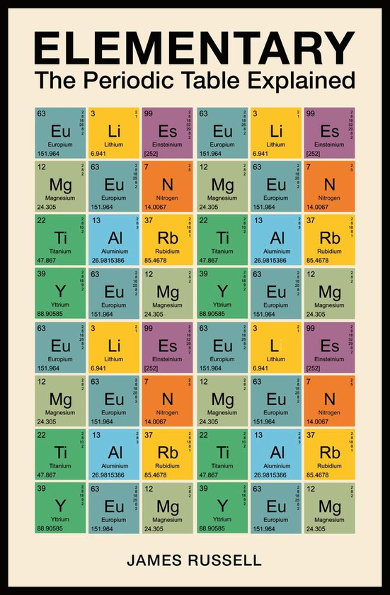Паперова книга «Elementary. The Periodic Table Explained», автор Джеймс М. Расселл - фото №1