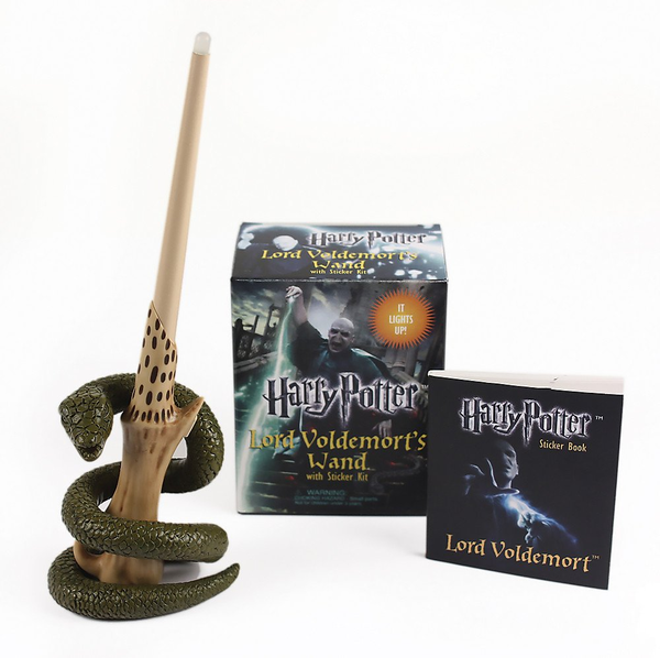 Бумажная книга «Harry Potter Voldemort's Wand with Sticker Kit» - фото №1