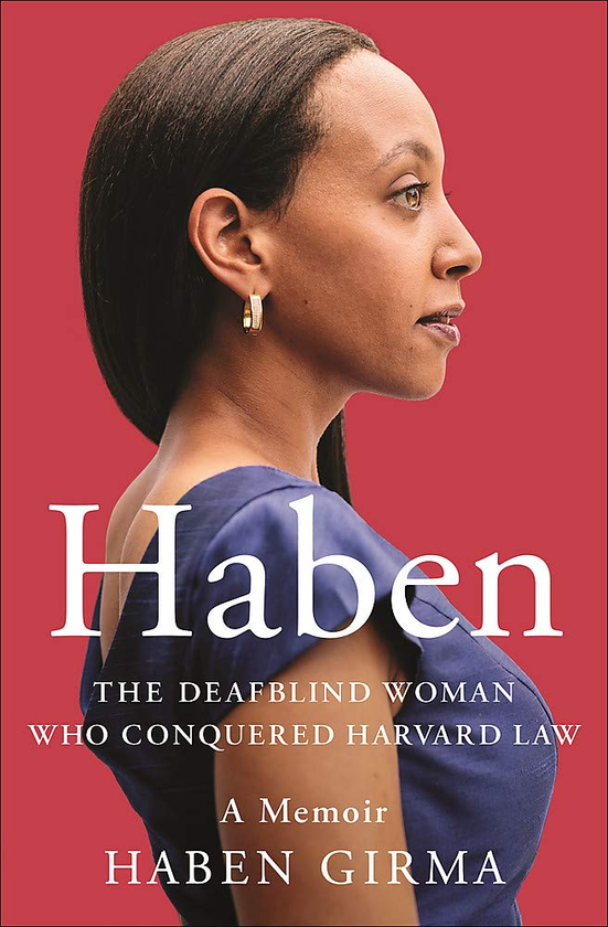Паперова книга «Haben. The Deafblind Woman Who Conquered Harvard Law», автор Хабен Гірма - фото №1