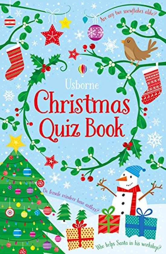 Паперова книга «Christmas Quiz Book», автор Саймон Тадхоуп - фото №1