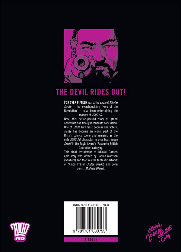Бумажная книга «Nikolai Dante. Sympathy for the Devil», авторов Робби Моррисон, Саймон Фрейзер, Джон Бернс - фото №1