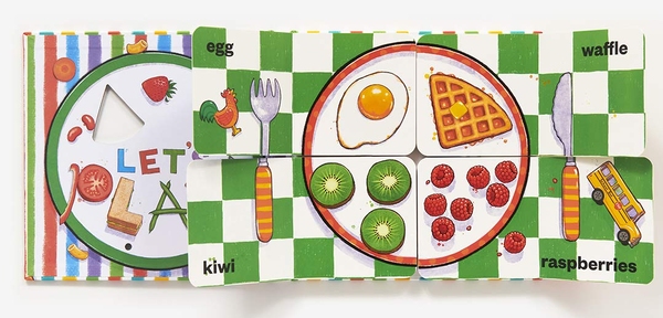 [object Object] «A Mix-and-Match Play Book. Play with Your Plate!», автор Джудит Росселл - фото №4 - миниатюра