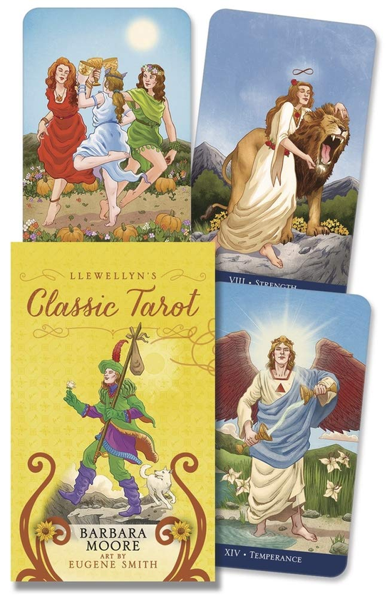 Паперова книга «Llewellyn's Classic Tarot Mini», авторів Барбара Мур, Юджин Сміт - фото №1