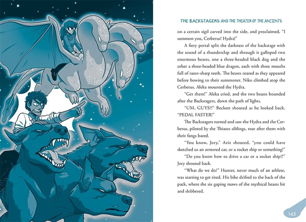 Бумажная книга «The Backstagers and the Theater of the Ancients (Backstagers #2)», автор Энди Миентус - фото №1