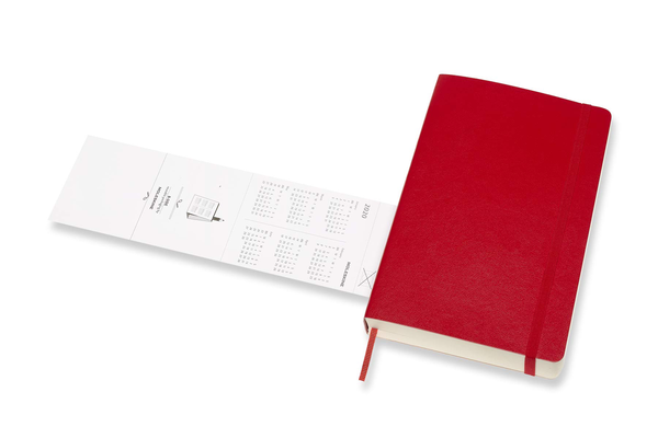  «Ежедневник Moleskine 2019-2020 Красный (DSF218DC3Y20)», бренда Moleskine - фото №1
