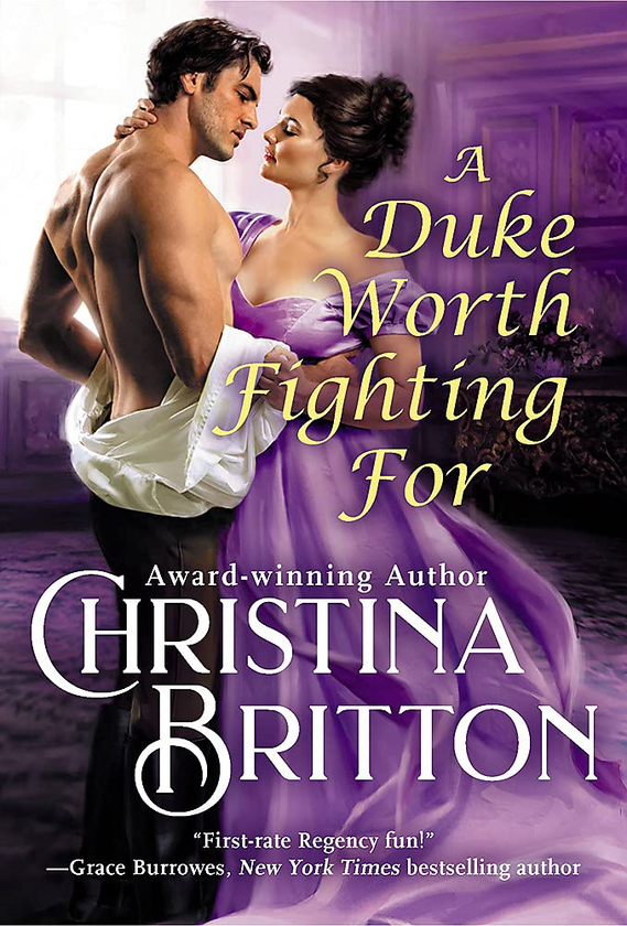 Паперова книга « A Duke Worth Fighting For. Book 3», автор Крістіна Бріттон - фото №1
