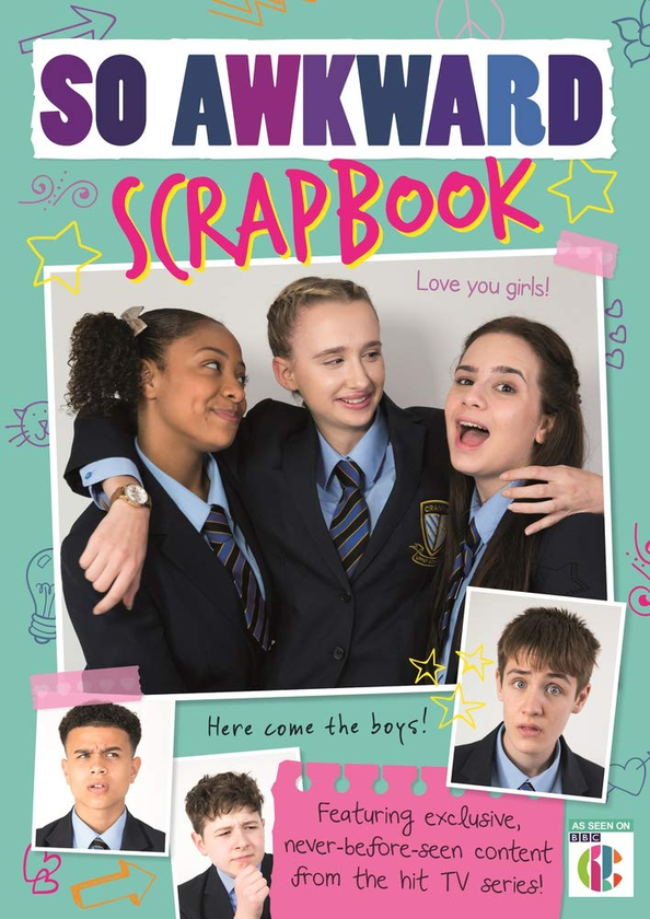 Паперова книга «So Awkward Scrapbook : The official book of the hit CBBC show!», автор Френкі Джонсом - фото №1