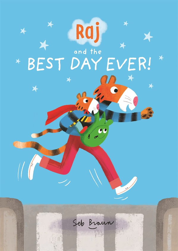 Паперова книга «Raj and the Best Day Ever», автор Себ Браун - фото №1