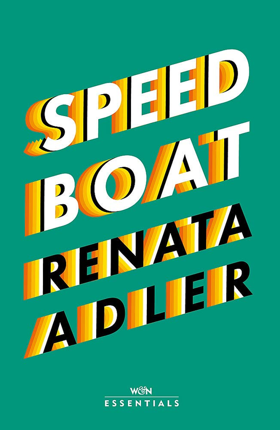 Паперова книга «Speedboat», автор Рената Адлер - фото №1