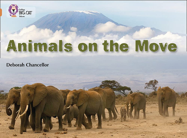Паперова книга «Animals on the Move», автор Дебора Канцлер - фото №1