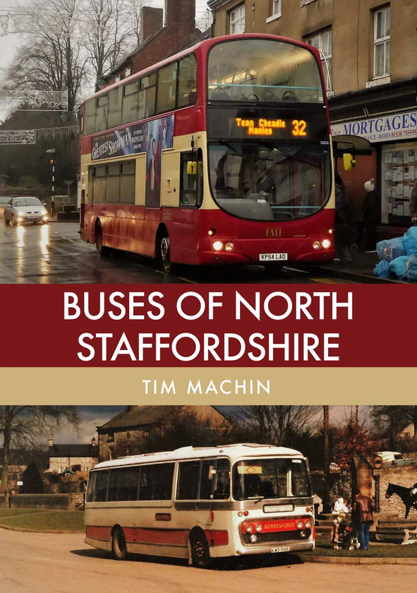 Бумажная книга «Buses of North Staffordshire», автор Тим Мачин - фото №1