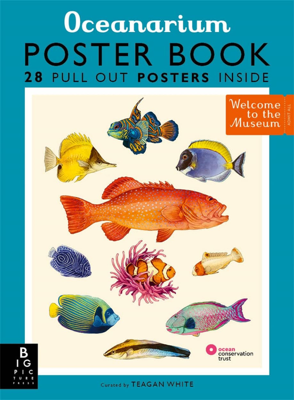 Бумажная книга «Oceanarium. Poster Book», автор Лавдэй Триник - фото №1