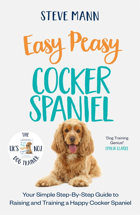 Бумажная книга «Easy Peasy Cocker Spaniel», автор Стив Манн - фото №1