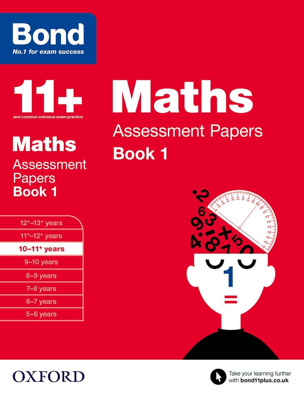 Бумажная книга «Bond 11+: Maths: Assessment Papers : 10-11+ years Book 1», автор Элисон Примроуз - фото №1