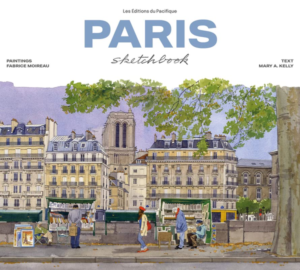 Бумажная книга «Paris sketchbook», автор Мэри А. Келли - фото №1