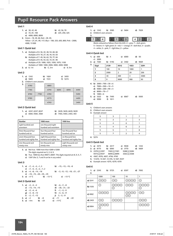 [object Object] «Secure Year 4 Maths Teacher's Pack: A Primary Maths Intervention Programme», автор Бобби Джонс - фото №6 - миниатюра