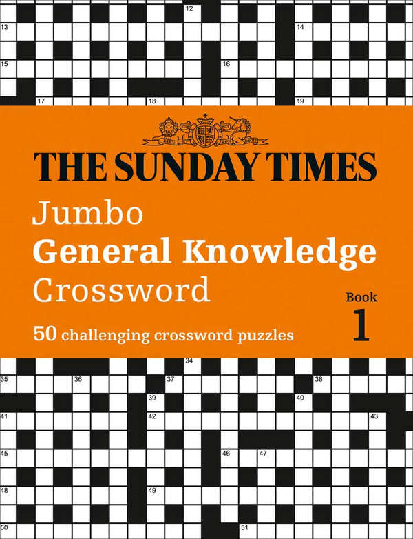 Бумажная книга «The Sunday Times Jumbo General Knowledge Crossword Book 1 : 50 General Knowledge Crosswords» - фото №1