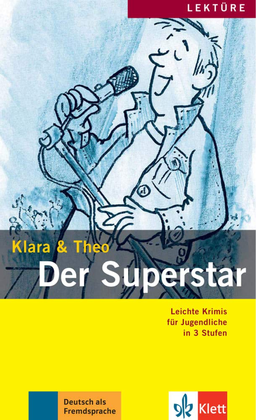 Паперова книга «Der Superstar Leichte Krimis für Jugendliche Buch + Audio-Online» - фото №1