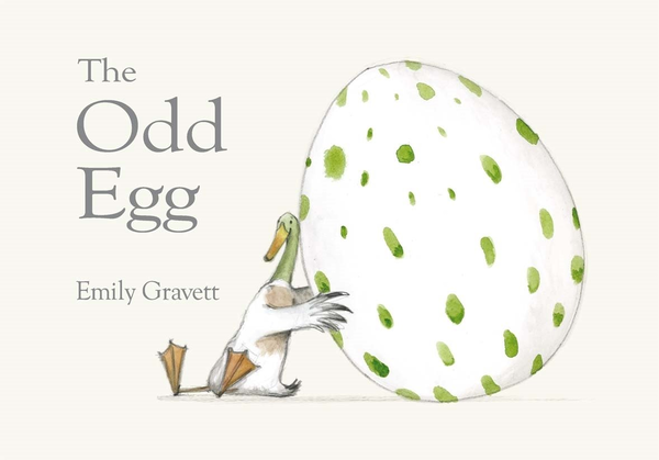 Паперова книга «The Odd Egg», автор Емілі Греветт - фото №1