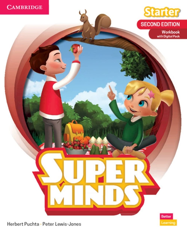 [object Object] «Super Minds. Starter. Workbook with Digital Pack (British English)», авторів Герберт Пухта, Пітер Льюїс-Джонс, Гюнтер Гернгросс - фото №1