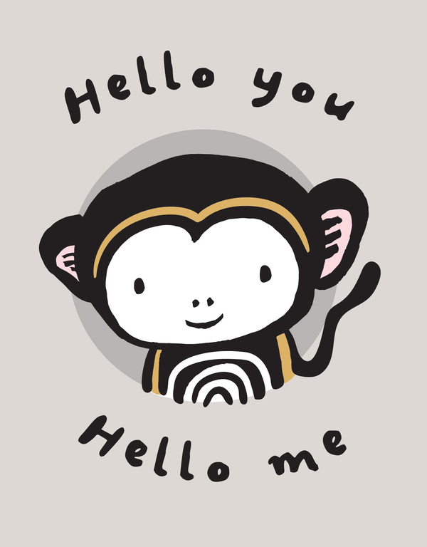 Паперова книга «Hello You, Hello Me. A Soft Daytime Book With Mirrors», автор Сурья Сайнани - фото №1