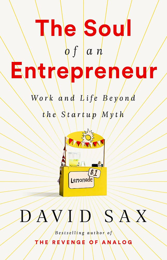 Бумажная книга «The Soul of an Entrepreneur. Work and Life Beyond the Startup Myth», автор Дэвид Сакс - фото №1
