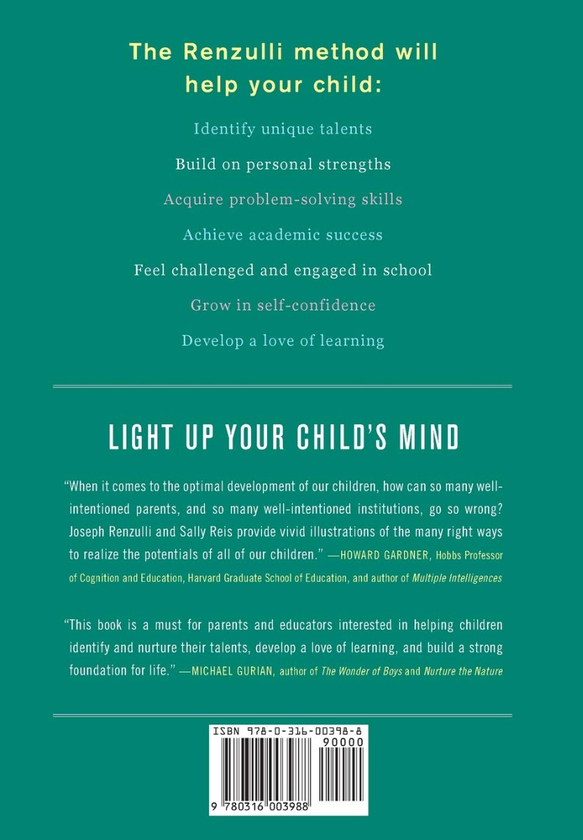 [object Object] «Light Up Your Child's Mind. Finding a Unique Pathway to Happiness and Success», авторов Джозеф Ренц, Салли М. Рейс, Андреа Томпсон - фото №2 - миниатюра