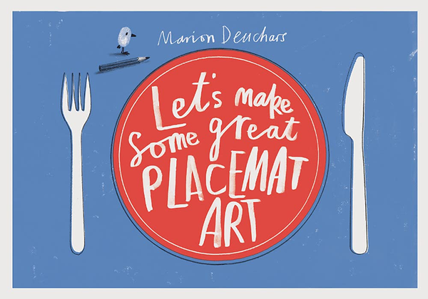 Паперова книга «Let's Make Some Great Placemat Art», автор Маріон Дьючарс - фото №1