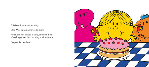 Бумажная книга «Mr. Men Little Miss: Sharing», автор Роджер Харгривз - фото №1