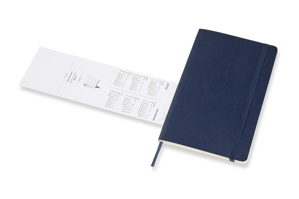  «Еженедельник Moleskine 2019-2020 Сапфир (DSB2018WN3Y20)», бренда Moleskine - фото №1