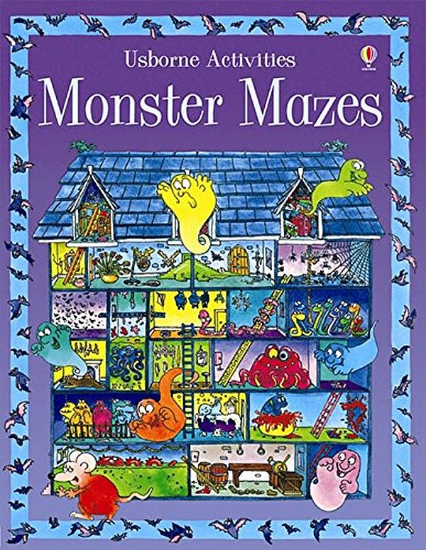 Бумажная книга «Monster Mazes» - фото №1