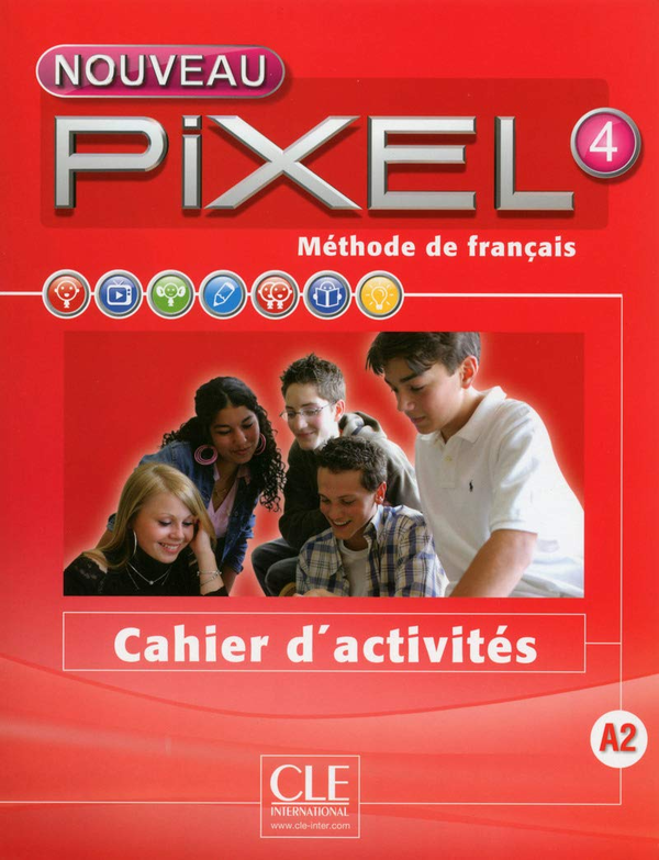 Паперова книга «Nouveau Pixel: Cahier d'activites 4», автор Стефані Калле - фото №1