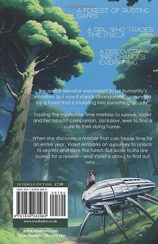 Бумажная книга «The Girl Who Sold Time», автор В. С. Нельсон - фото №1
