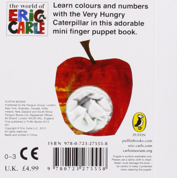 Бумажная книга «The Very Hungry Caterpillar's Little Book», автор Эрик Карл - фото №1