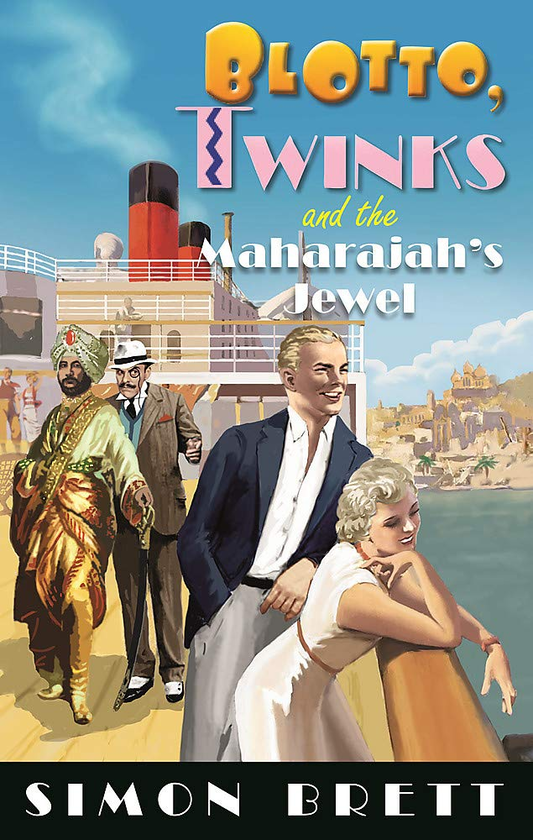 Бумажная книга «Blotto, Twinks and the Maharajah's Jewel», автор Саймон Бретт - фото №1
