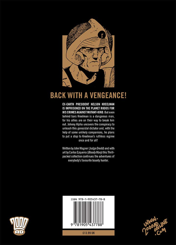 Бумажная книга «Strontium Dog. The Kreeler Conspiracy», автор Джон Вагнер - фото №1