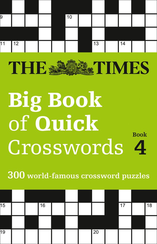 Бумажная книга «The Times Big Book of Quick Crosswords Book 4 : 300 World-Famous Crossword Puzzles» - фото №1