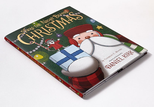 Бумажная книга «'Twas the Night Before Christmas», автор Клемент Мур - фото №1