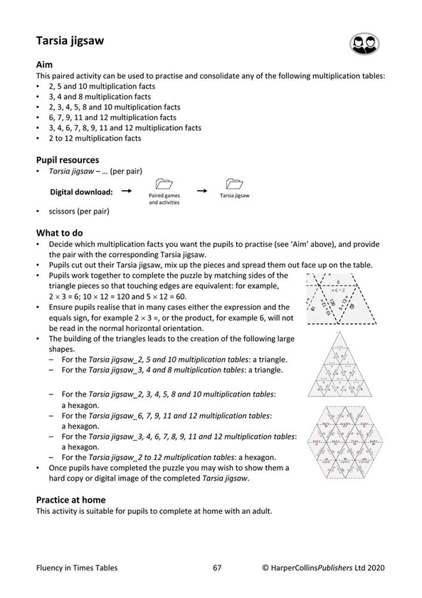 Бумажная книга «Fluency in Times Tables Resource Pack» - фото №1