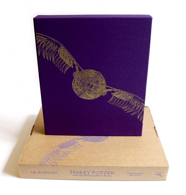 Бумажная книга «Harry Potter and the Philosopher’s Stone. Deluxe Illustrated Slipcase Edition », автор Джоан Роулинг - фото №1