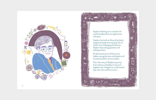 Паперова книга «Little Guides to Great Lives. Stephen Hawking», автор Ісабел Томас - фото №1
