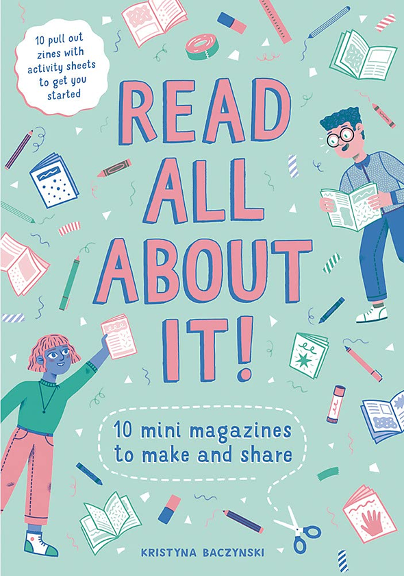Бумажная книга «Read All About It! 10 Mini-Magazines to Make and Share» - фото №1