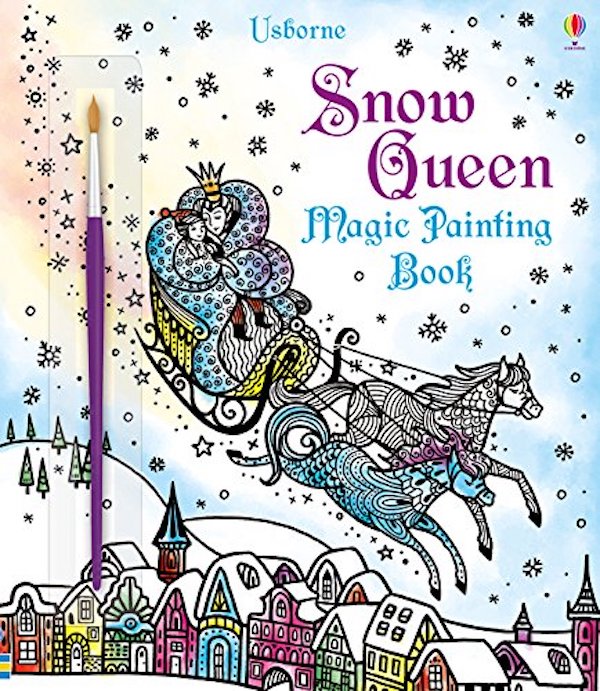 Бумажная книга «Snow Queen Magic Painting Book», автор Сузанна Девидсон - фото №1